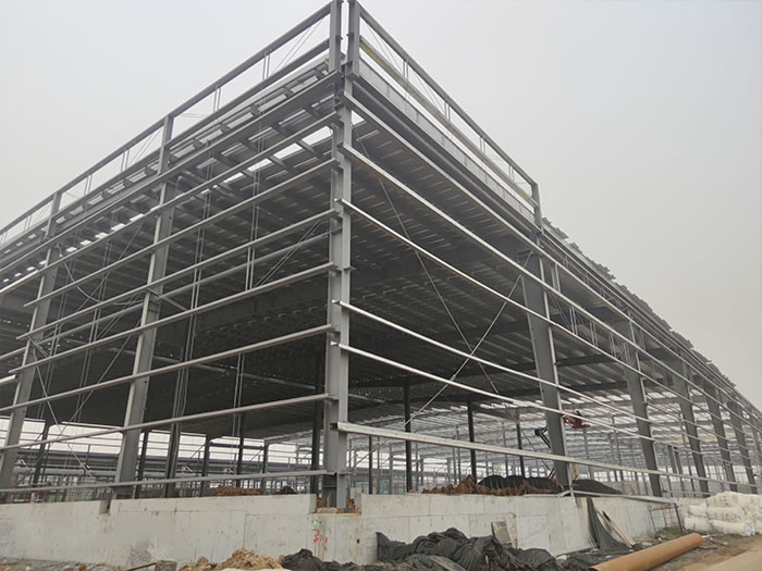 五大连池钢结构厂房网架工程